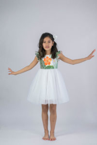 ROBE TAINA - Orange
