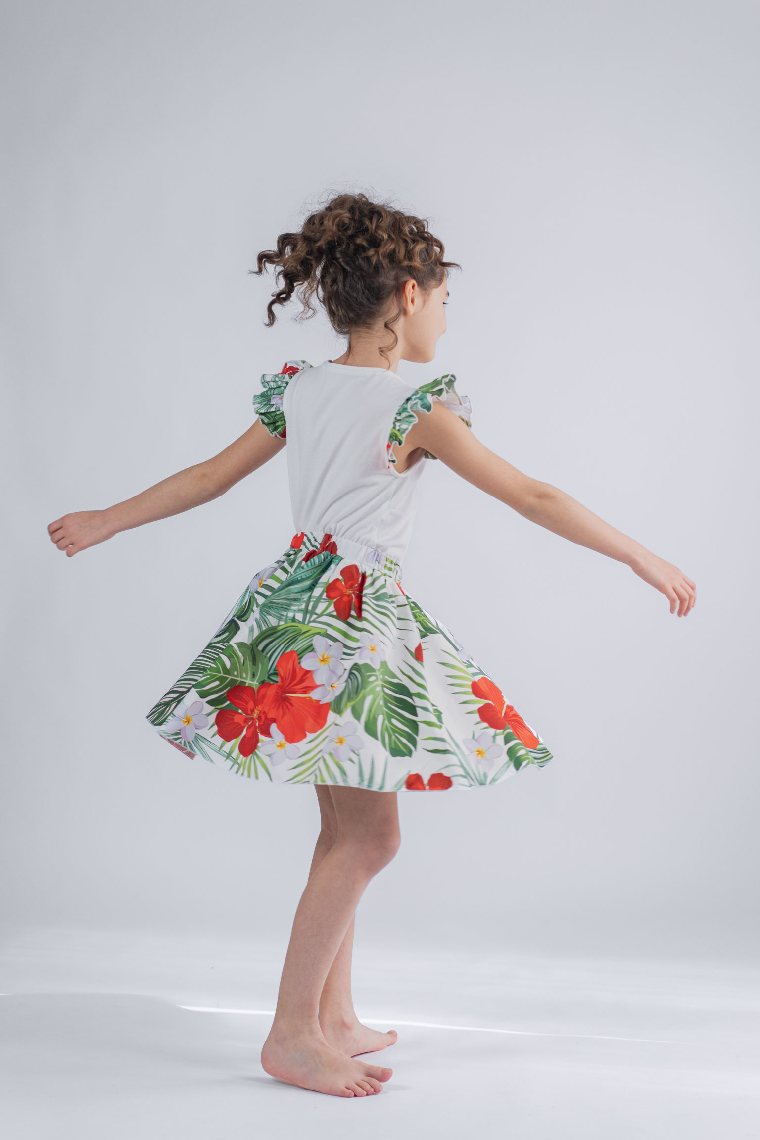 DEBARDEUR A VOLANTS TEHANI - Rouge – Image 6